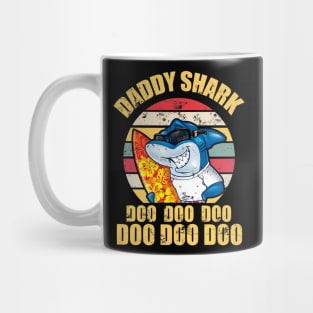 Daddy Shark Doo Doo Doo Fathers Day 2023 Mug